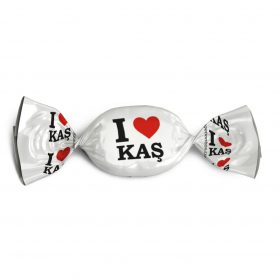 I Love Kaş Logolu Bonbon Şeker